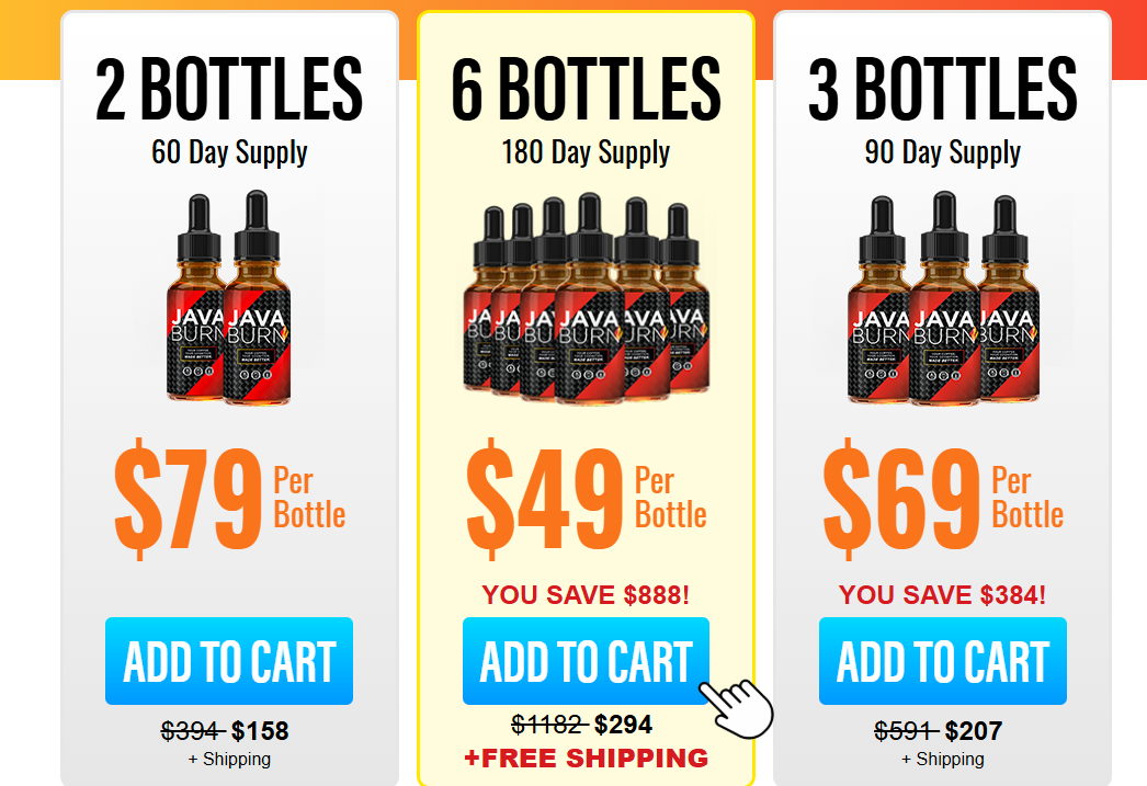 Java Burn Pricing